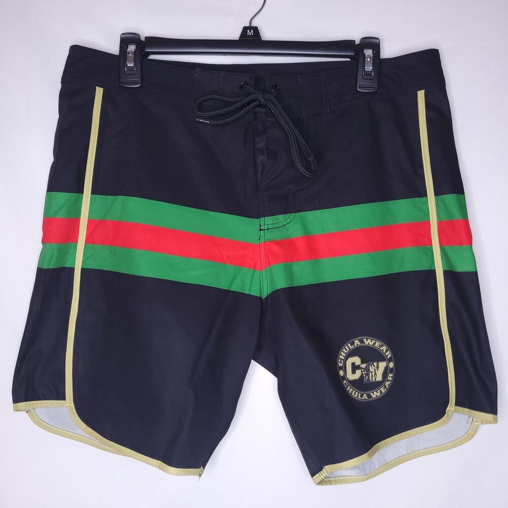 Chula Wear Shorts Mens 34 Black Physique Competition Prime Lux